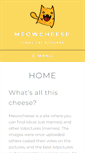 Mobile Screenshot of meowcheese.com